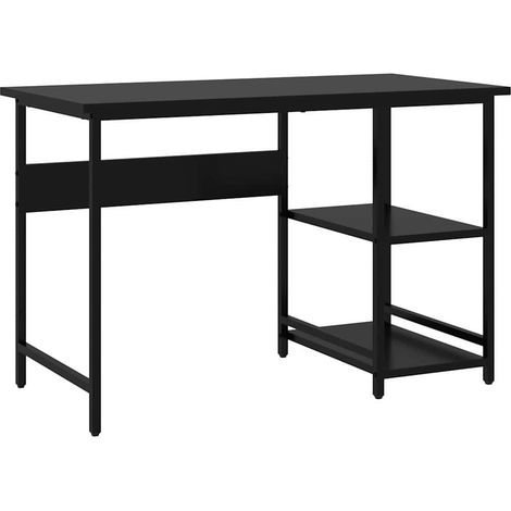 Maison Exclusive - Scrivania per Computer Nera 105x50x72 cm in MDF e Metallo