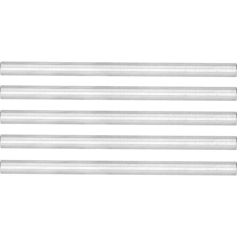 Lot de 5 tiges rondes en acier inoxydable 6mm pour robots jouets DIY - Kit d'accessoires droit 4100-0006-0100 (1/5)