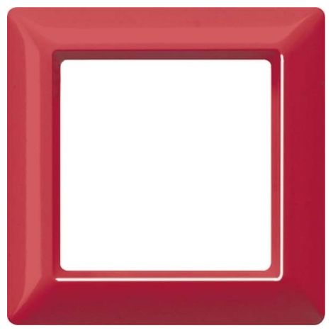 Plaque de finition Jung as 581 bf rt ip44 rouge