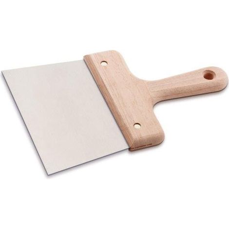 SPATOLA RASATURA MANICO LEGNO 160