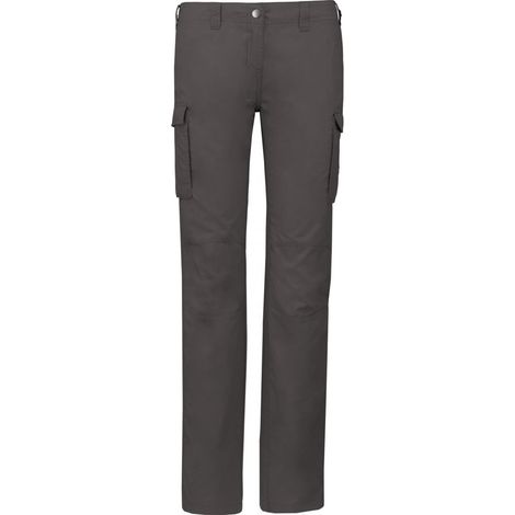 Pantalon léger multipoches FEMME KARIBAN Gris 42 (1/2)