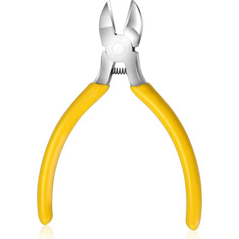 Pince coupante latérale électronique avec poignées antidérapantes pour métaux mous, bricolage, bijoux (1/5)