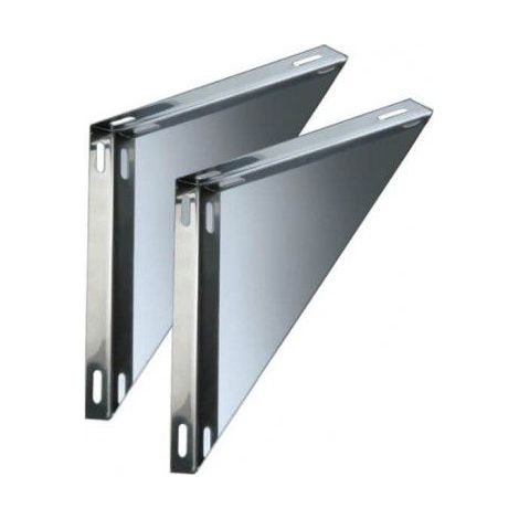 Coppia supporti a muro per canna fumaria da 80 mm (1/3)