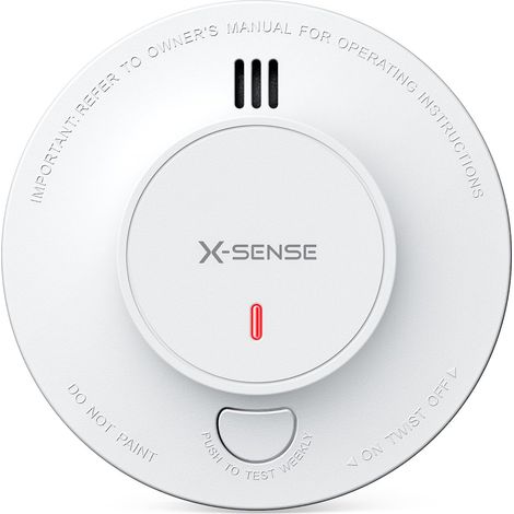 Détecteur de Fumée, Base SBS50 Requise, SD19-MN, Lot de 1 Batterie Intégrée de 10 Ans et Notifications via l’Application (1/5)