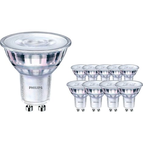 Lot 10x Philips Corepro LED Spot GU10 PAR16 4.6W 370lm 36D - 830