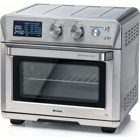 Ariete 4629 Airy Fryer Freidora de Aire y Horno 1700 W 25L Multifunción Plata