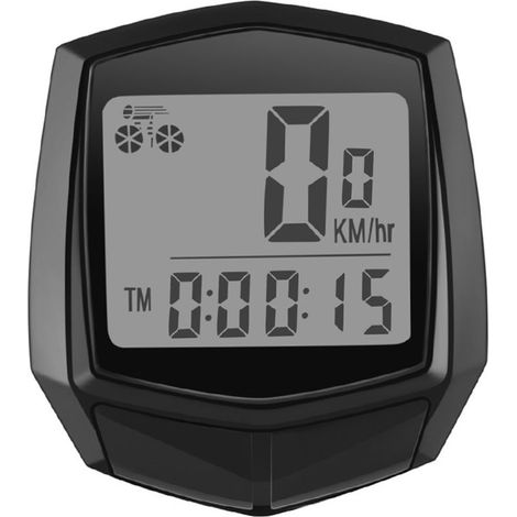 Ordinateur de vélo filaire fiable, compteur de vitesse précis, odomètre, interfaces en chinois et en anglais (1/5)