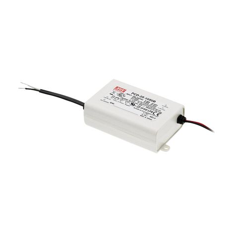 LED driver MEAN WELL pcd-25-1400b 25W 12-18V dimmerabile