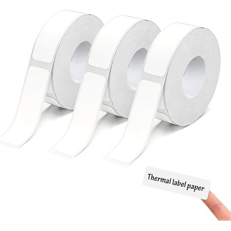 3 Rouleau Étiquettes Thermiques, 14 x 40 mm Etiquette Autocollante (1/5)
