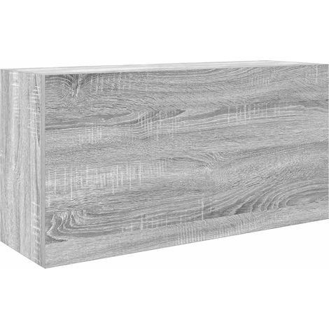 Maison Exclusive - Bad-Wandschrank Grau Sonoma 80x25x40 cm Holzwe