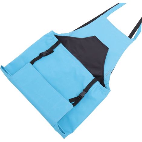 Tablier Poches Pratiques Réglable Grosse Ouverture Ceinture de Cueillette en Toile de Coton et Fruits Légumes Récolte au Jardin (1/4)