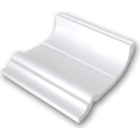 1 PIEZA DE MUESTRA S-650247 Profhome  MUESTRA Cornisa Moldura para techo Longitud aprox 10 cm
