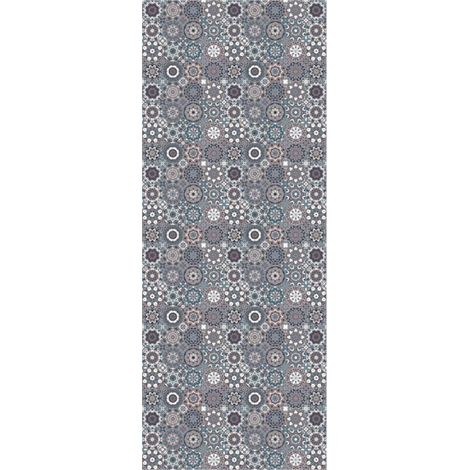 Panneau mural douche en alu-composite VIPANEL - Carrelage Décor Carreaux Orientaux - Finition Brillant - 100x255cm (1/5)