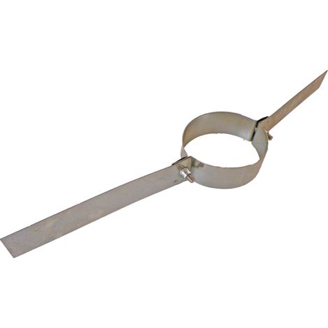 Sivac – Collier pour fumisterie 150 mm – Fixation solide et durable – Pour toitures – Conçu pour environnements humides