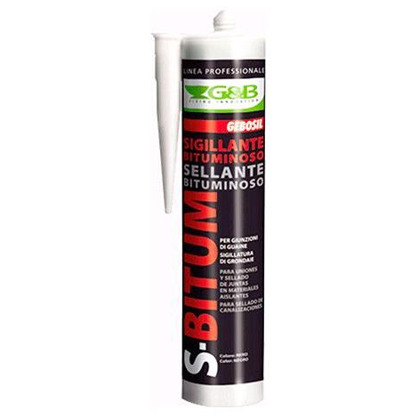 Sigillante Bituminoso G&b S Bitum Colore Nero 310 ml