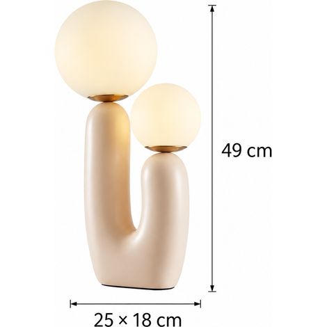 Lampe à poser décorative en verre modèle TL1039 design postmoderne tl1039 51 × 47 × 33 cm 3,5 kg – Livraison gratuite