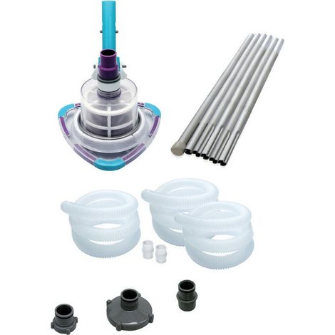 Aspiratore per fondo Bestway per pulizia piscina rotante a 360 con manico mod.k816cbx - Salone