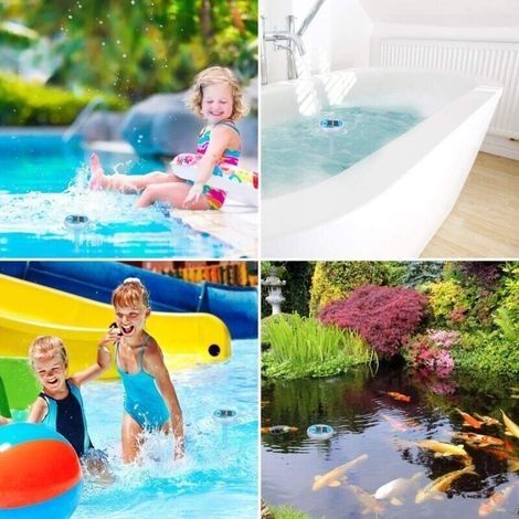 Schwimmendes, digitales Solar-Poolthermometer mit LCD-Bildschirm für Außen- und Innenpools sowie Whirlpools (1/4)
