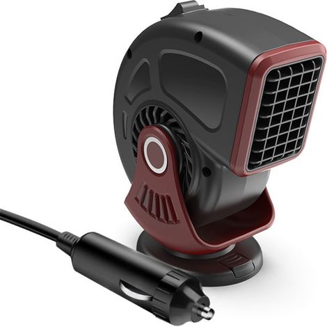 Chauffage Automobile - Chauffe-Vitre Et Désembuage 24 V - Fonction Ventilateur Et Chauffage - Support Pivotant 360° - Pour Voiture Camion Bus - 1 Pièce