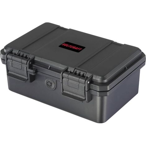 Mallette de rangement pour batteries et piles outdoor, compatible 15 piles LR14 (C), dimensions compactes 18 x 13,5 x 7,5 cm, résistante pour extérieur (1/5)