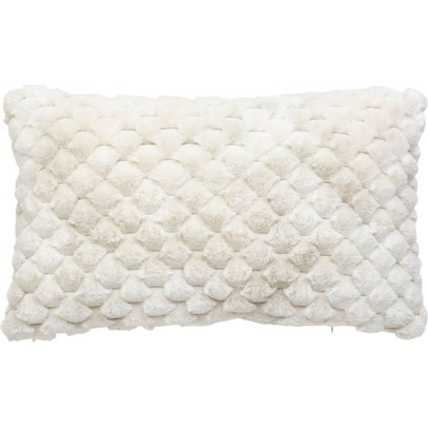 Cojín de piel Adriel Beige 38x58cm - Atmosphera créateur d'intérieur