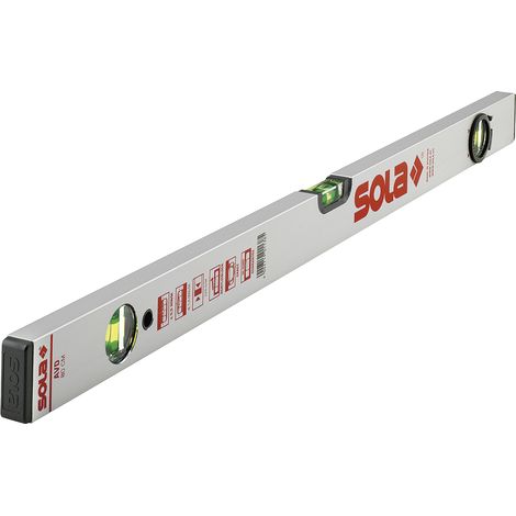 SOLA AVD-Wasserwaage mit 2 Blasen + 1 abgestuftes Drehrad CM60