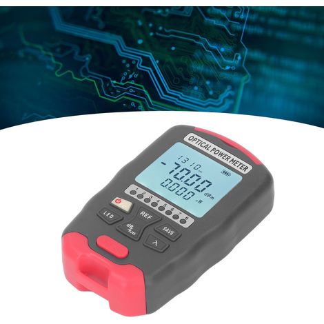 Kit d'outils pour épissure à froid de fibres optiques, stylo lumineux rouge 50 km, mini wattmètre optique AUA-D7, cliveuse de fibres optiques AUA-7S, kit d'outils FTTH (1/5)