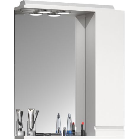 Armadio a specchio Bad Spiegel Silora L 71x60x14 - VCM