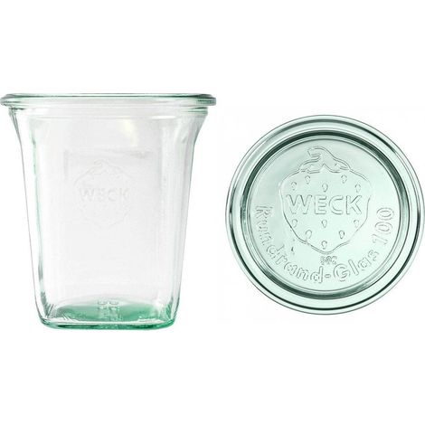 Set bocaux weck Quadro hermétiques 6 x 545 ml (1/3)