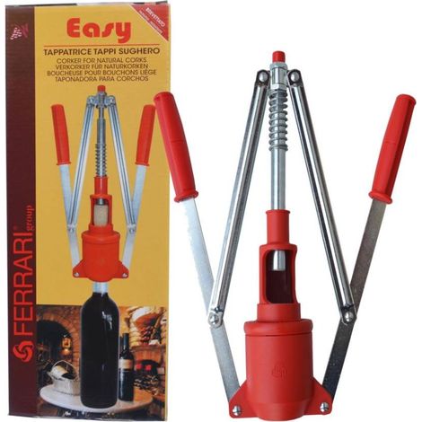 Vina Easy Handverkorker für Naturkorken bis 25 mm Wein- und Obstverarbeitung