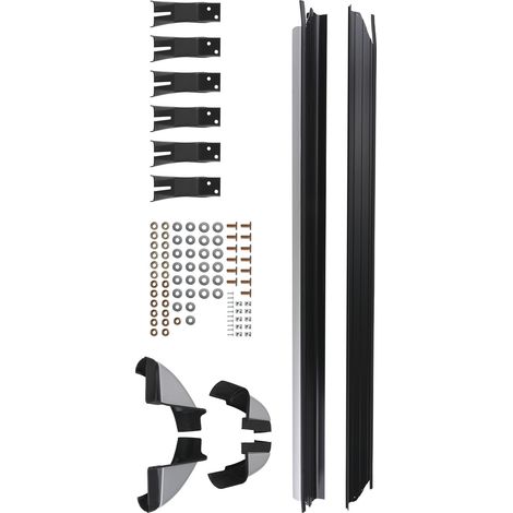 Anti-Slip Running Boards Nerf Bars for Nissan Navara NP300 D23 2016+  Aluminum