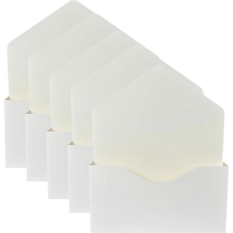 Boîte à fleurs en forme d'enveloppe, boîte pliable en papier contenant 10 bouquets de fleurs pour femmes, filles, amies, fêtes et anniversaires, blanche, 22 x (1/5)