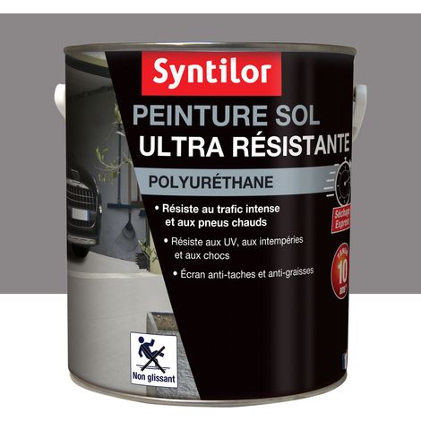 Syntilor – Peinture de marquage non glissante pour sol extérieur – Compatible tout type de peinture – Norme NF EN 13036-4 – Pour escaliers et chantiers (1/4)