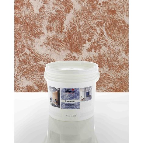 Lunanuova velatura decorativa effetto cristalli multicolore base oro lt 1