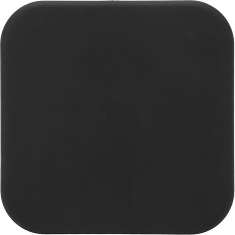 Cache-attelage universel en caoutchouc noir flexible pour véhicules (1/5)