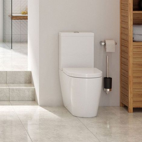 Signature Select Fully Shrouded Close Coupled Toilet with Push Button Cistern - Soft Close Seat (1/3)