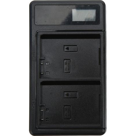 Chargeur double USB Type C avec écran LCD pour batterie Nikon ENEL14, 5 V CC, 2 A, 10 W (1/5)