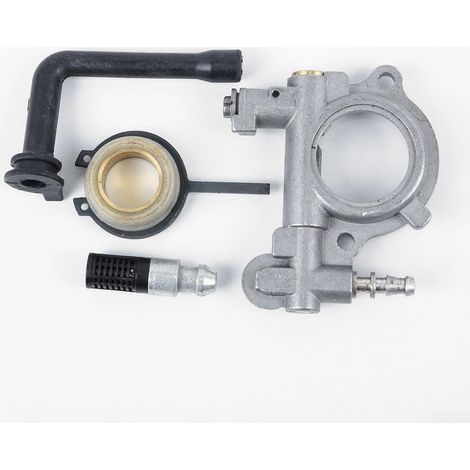 Ölpumpen-Schneckengetriebe-Kit für M 60 024 026 Kettensäge mit Ölfilter und Leitung, passend für MS 240 260, Teilenummer 1121 007 1043 (1/5)