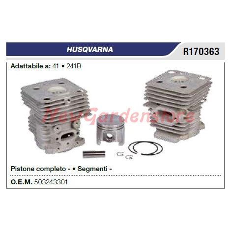 Segmento pistón cilindro Motosierra HUSQVARNA 41 241R R170363