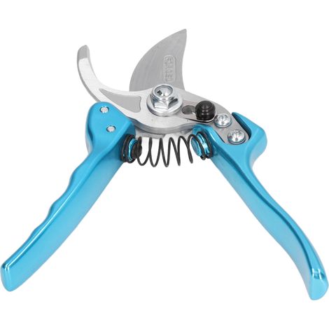 Ciseaux de taille de 22 mm, lames trempées et électroplaquées, ressorts pour greffage, outils de taille de branches fruitières et de fleurs (1/5)