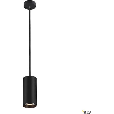 Suspension LED NUMINOS® L intérieur noir/noir LED 28W 24° UGR  13 - SLV - 1004634 (1/4)