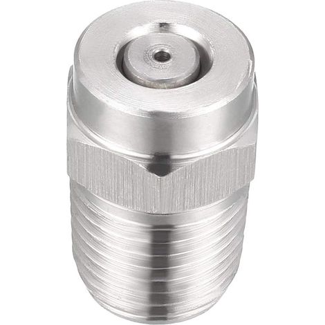 Buse de nettoyeur haute pression sourcing map 1/4NPT (0 degré, diamètre du trou 1,2 mm) (1/5)