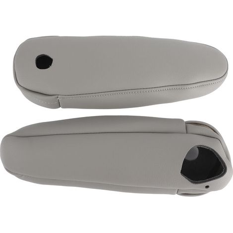 Jeffergarden Ensemble de housses d'accoudoir de siège auto en cuir synthétique, 2 pièces, pour Lexus RX 300 330 350 2003-2009, gris (1/5)