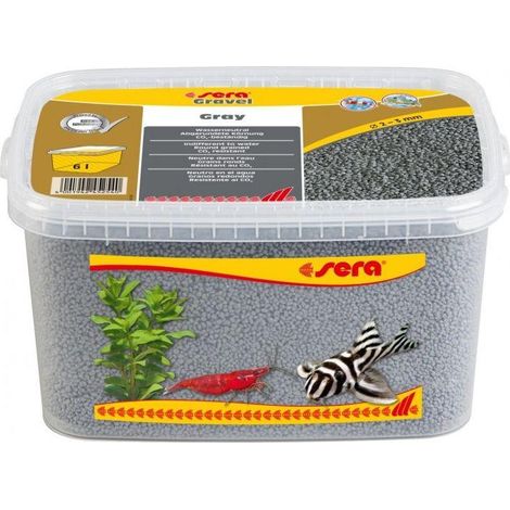 Grava Gris Sera 2 a 3 mm para Acuario y Plantas