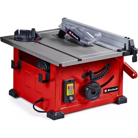[JAMAIS UTILISE] [JAMAIS UTILISÉ] EINHELL Scie circulaire sur table TC-TS 8 - 1200W - lame Ø200mm - coupe max 45mm - butée parallèle (1/2)