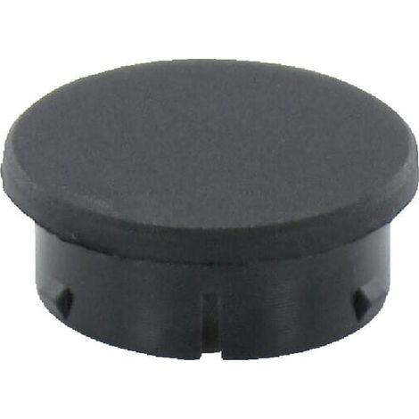 Tapa potenci贸metro 18mm negra UNIVERSAL KNOP210K