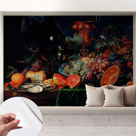Carta da parati autoadesiva - fotomurale - decorazione parete - murale - adesivo da muro - Abbondanza di frutta 208x146 cm (1/5)