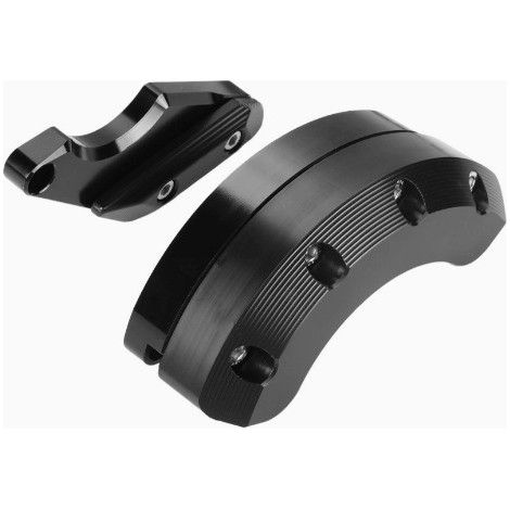 Suitable for Yamaha XJ6N FZ6 engine modification, left and right anti-fall blocks, anti-fall rubber and anti-collision protectors.
