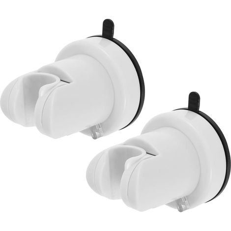 Supports de fixation pour pommeau de douche General : ventouses puissantes pour une adhérence optimale sur les surfaces lisses (verre, marbre, etc.). Compatibles avec les murs de douche General. (1/5)
