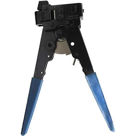 Pince à sertir réseau 8P8C/RJ45 pour un réglage facile du câble, protection anti-rouille (1/5)